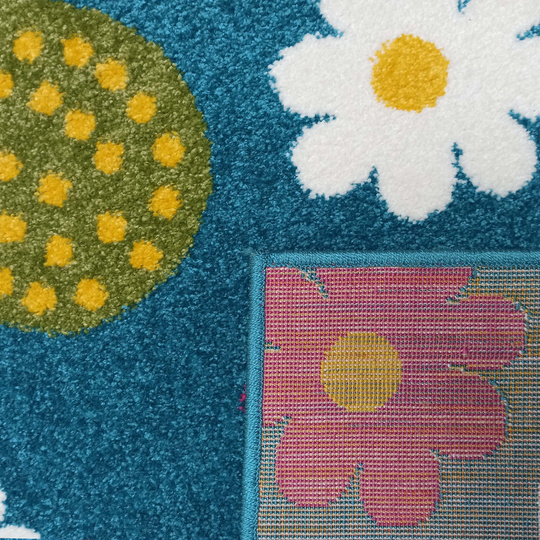 Dywan dziecięcy Diamond 14 Motyle - Niebieski