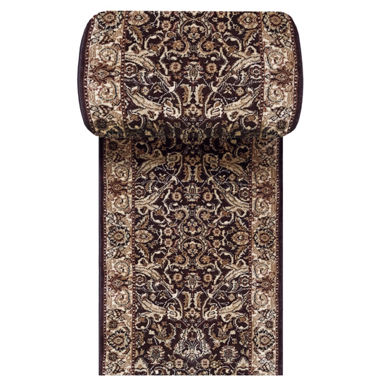 Chodnik Kashmir New 02 - brązowy - szerokość od 60 cm do 120 cm
