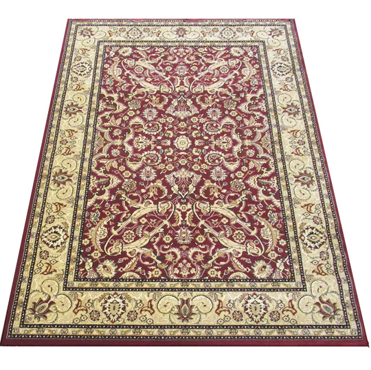 Dywan ekskluzywny czerwony Kashmir 02