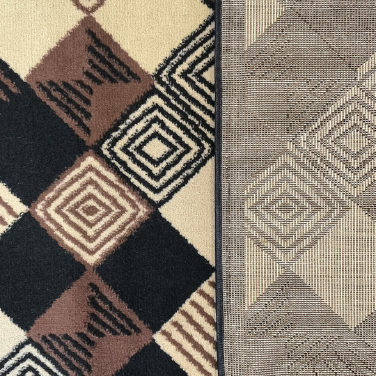 Dywan klasyczny BCF Anto 17 - brązowy