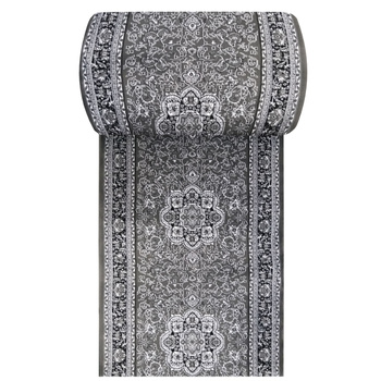 Chodnik Kashmir 03 - szary - szerokość od 60 cm do 100 cm