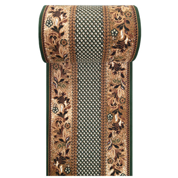 Chodnik BCF Anto 01 - zielony - szerokość od 60 cm do 150 cm