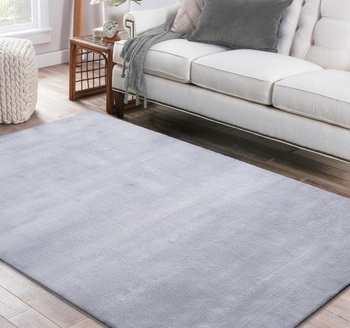 Dywan nowoczesny mięciutki Sacramento - szary