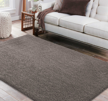 Dywan Kayoom - typu Shaggy nowoczesny, mięciutki -  cappuccino