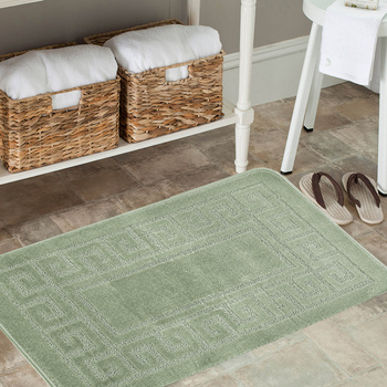 Komplet łazienkowy z wycięciem pod toaletę Montenegro GRECKI - pistacjowy