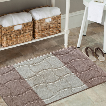 Komplet łazienkowy z wycięciem pod toaletę Montenegro Kafelki- beżowy