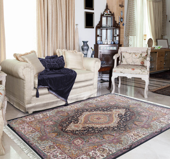 Kunsztowny dywan turecki- PERS- 03- czarny