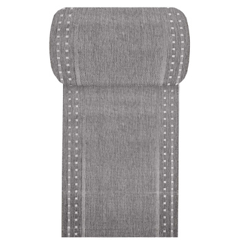 Nowoczesny chodnik sznurkowy OUTDOOR PATIO 11 - szary - szerokość od 60 cm do 120 cm