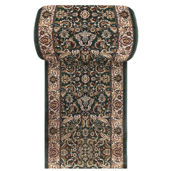 Chodnik Kashmir New 02 - zielony - szerokość od 60 cm do 120 cm