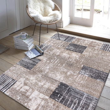 Dywan nowoczesny Pula 24 - brązowy