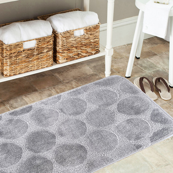 Komplet łazienkowy z wycięciem pod toaletę Montenegro Globe - Grey