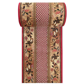 Chodnik BCF Anto 01 - czerwony - szerokość od 60 cm do 150 cm