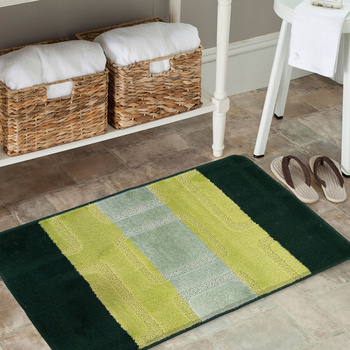 Komplet łazienkowy z wycięciem pod toaletę Montenegro 04N - zielony