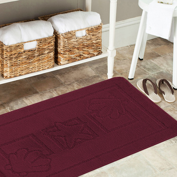 Komplet łazienkowy z wycięciem pod toaletę Montenegro Muszle - auber