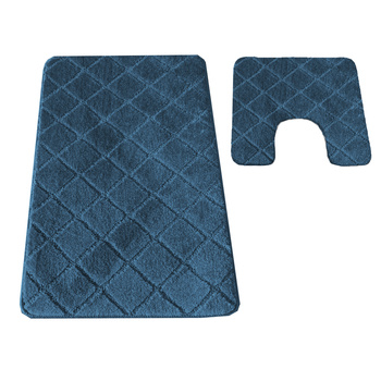 Komplet łazienkowy z wycięciem pod toaletę Montenegro - ink blue