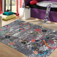 Dywan dla dzieci Diamond 114A Motyle - Szary