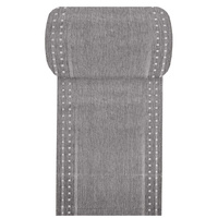 Nowoczesny chodnik sznurkowy OUTDOOR dwustronny MODERN 11 - szary - szerokość od 60 cm do 120 cm