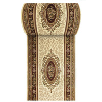 Chodnik Kashmir 04 - brązowy - szerokość od 60 cm do 100 cm