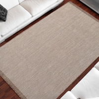 Nowoczesny dywan sznurkowy OUTDOOR PATIO 14 Brązowy