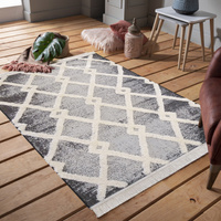 Nowoczesny dywan sznurkowy OUTDOOR- MATRIX 02- Szary