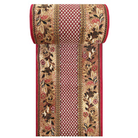 Chodnik BCF Anto 01 - czerwony - szerokość od 60 cm do 150 cm