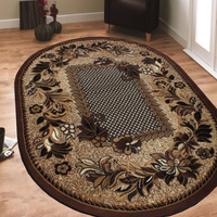 Dywan klasyczny owalny BCF Anto 01 - brązowy