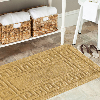 Komplet łazienkowy z wycięciem pod toaletę Montenegro GRECKI - Safron