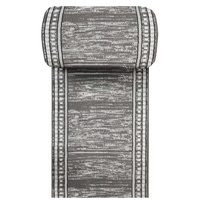 Chodnik Selma 17 - szary geometryczny- szerokość 120 cm