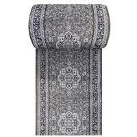 Chodnik Kashmir 03 - szary - szerokość od 60 cm do 100 cm